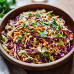 Power Slaw with Homemade Peanut Sauce