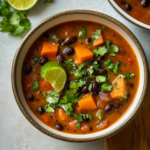 Black Bean Sweet Potato Soup