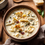 Creamy White Lasagna Soup
