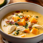 Creamy Chicken Butternut Squash Soup