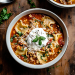 Vegetarian Lasagna Soup: A Hearty and Healthy Comfort Meal
