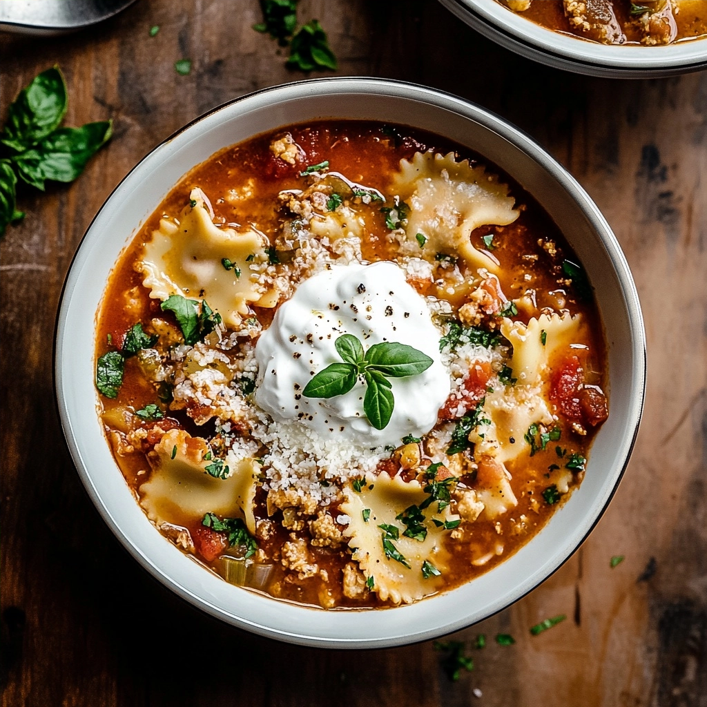 Vegetarian Lasagna Soup: A Hearty and Healthy Comfort Meal