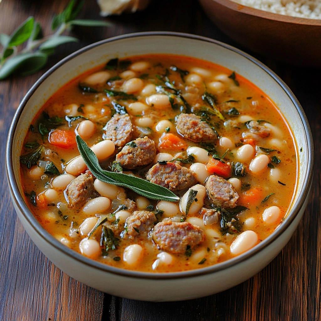 Sausage White Bean Soup