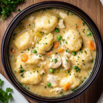 Easy Crockpot Chicken and Dumplings