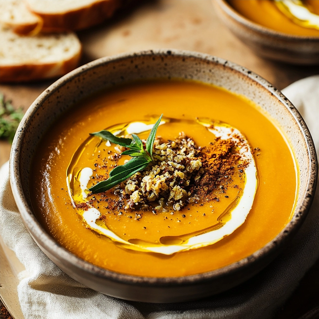 Spiced Butternut Squash Soup