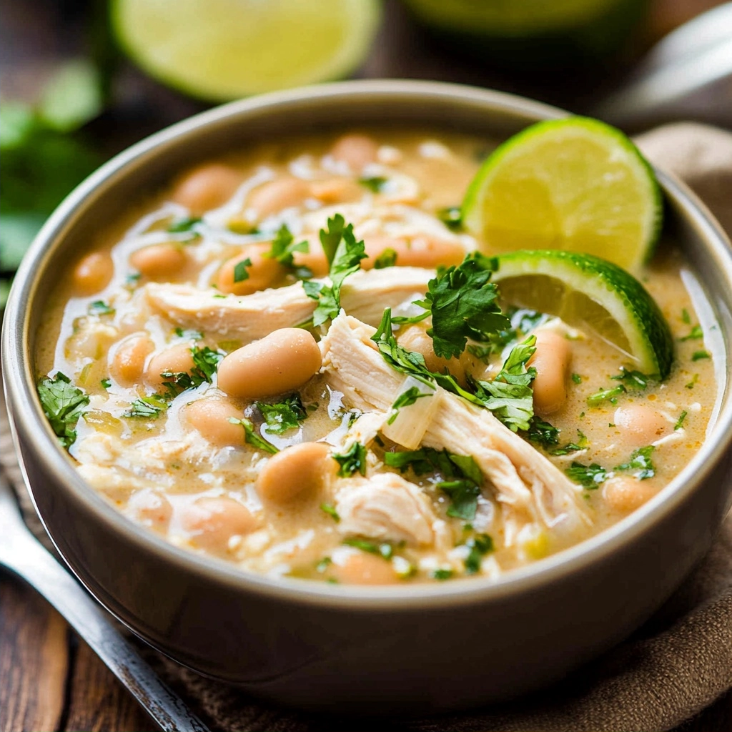 The Best Crockpot White Chicken Chili