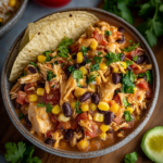 Crock Pot Fiesta Chicken
