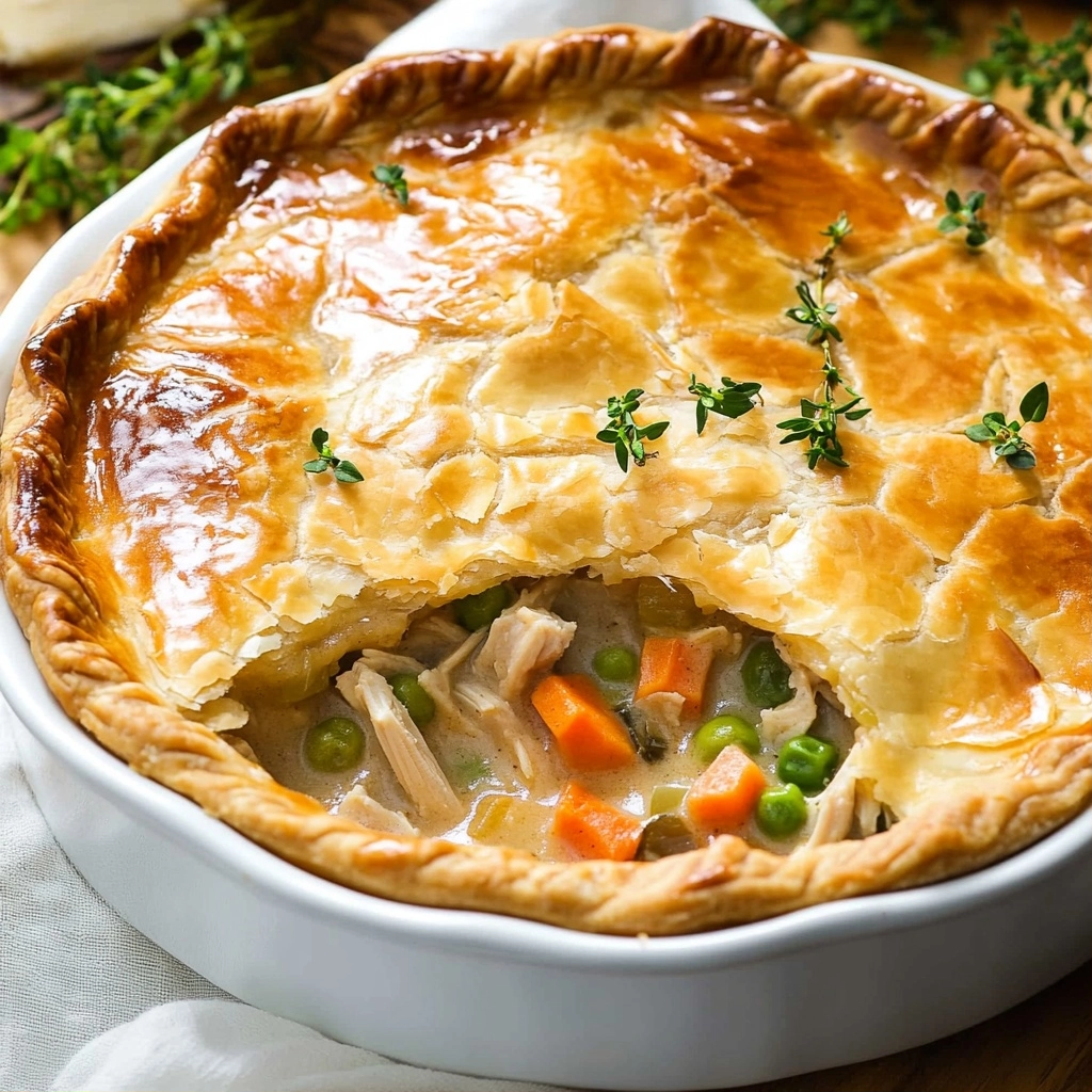 The Best Healthy Chicken Pot Pie