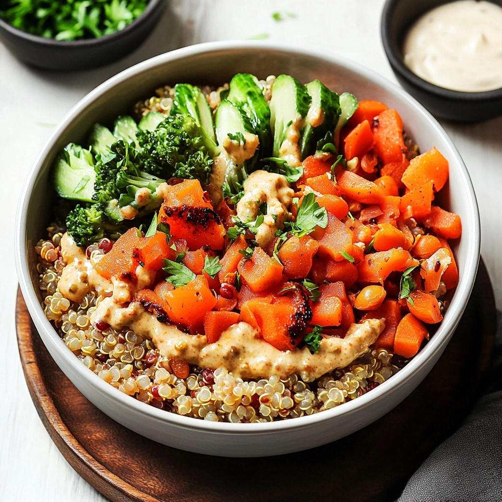 Red Lentil Quinoa Bowl
