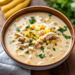 Slow Cooker Creamy White Chicken Chili