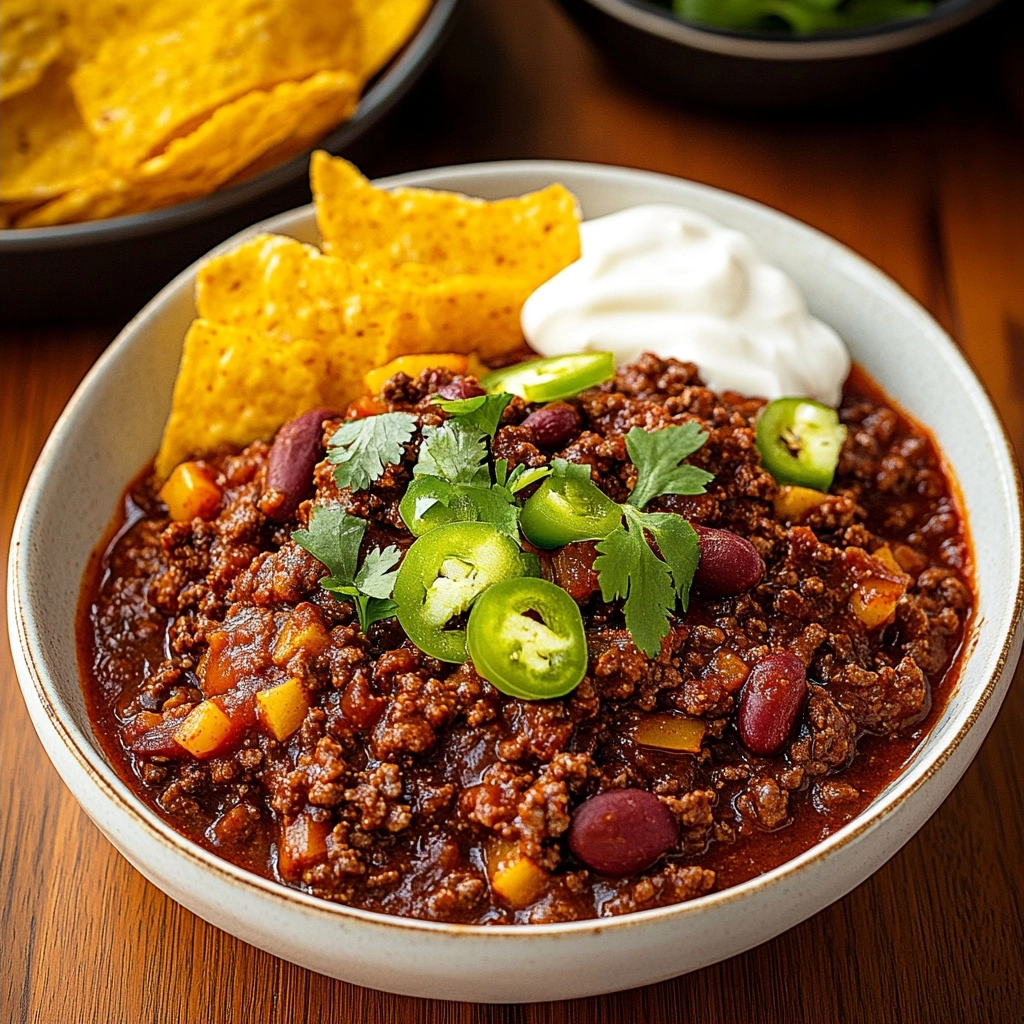 Texas Chili Con Carne with Ancho Chiles