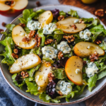 Autumn Salad with Pears and Gorgonzola