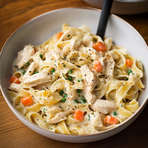 Super Creamy Chicken Noodle Pasta