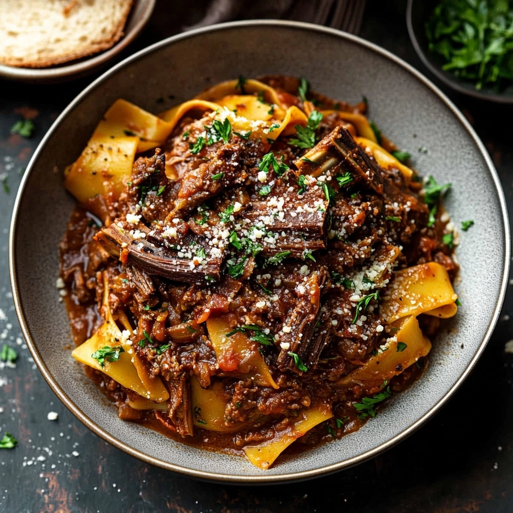 Slowly Braised Short Rib Ragu