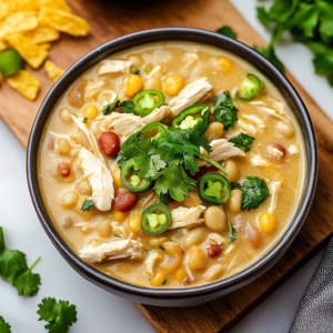 The Best Creamy White Chicken Chili